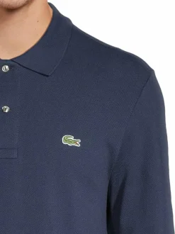 Paidat<Lacoste Pikeepaita 166 NAVY BLUE