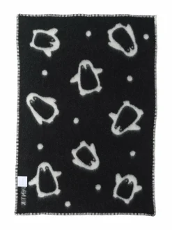 Pentik Pingviini-torkkupeitto 65 x 90 cm^ Huovat & Päiväpeitot