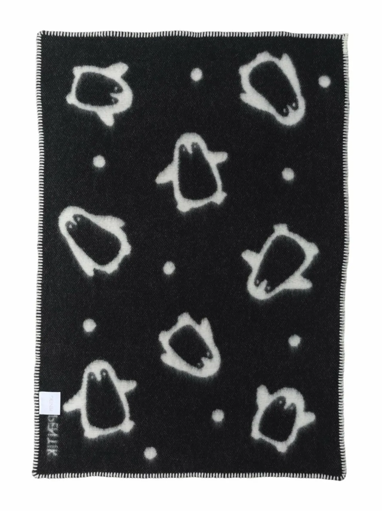 Pentik Pingviini-torkkupeitto 65 x 90 cm^ Huovat & Päiväpeitot