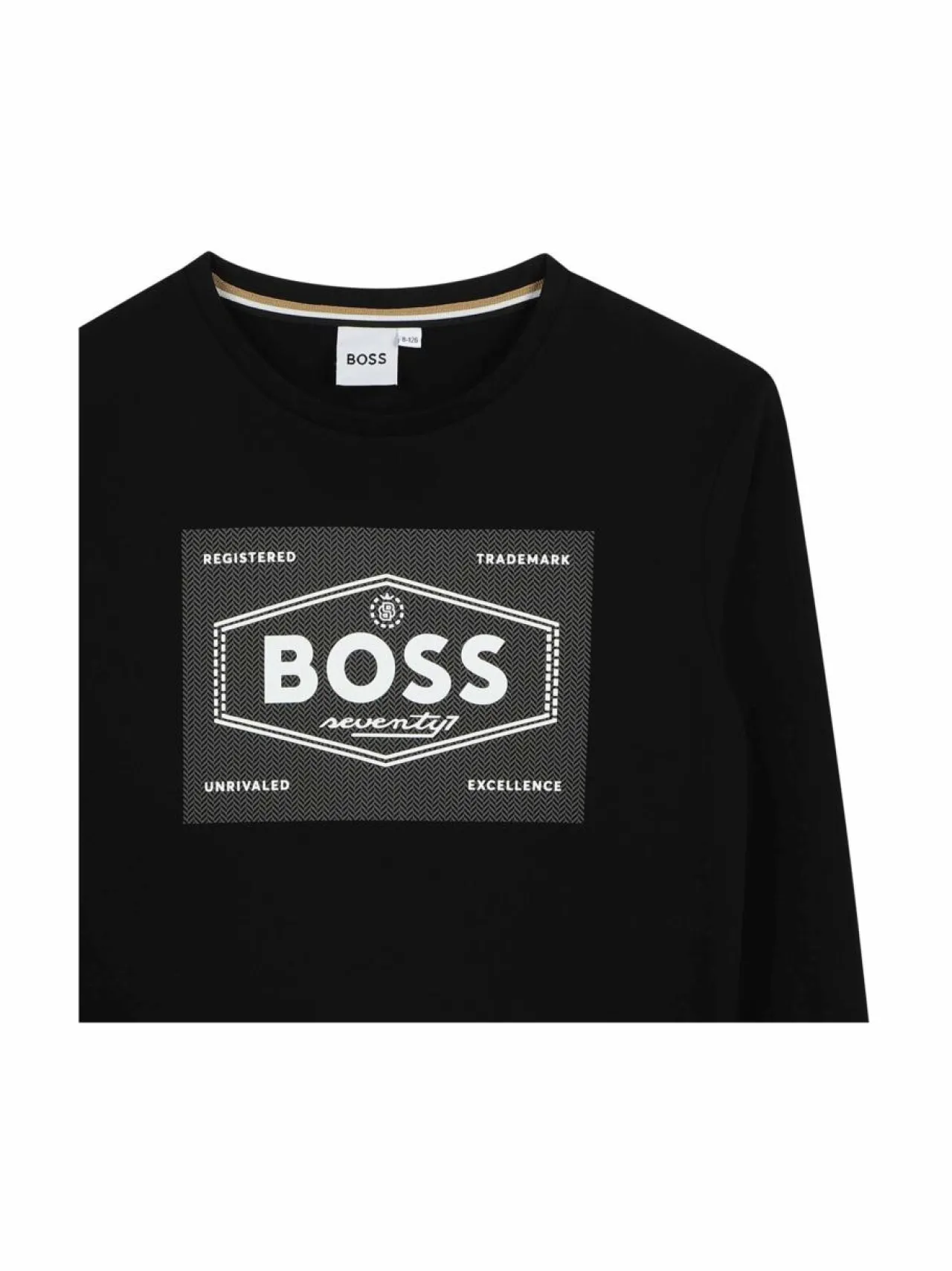 Pitkähihaiset Trikoopaidat<Hugo Boss Pitkähihainen paita 09B BLACK