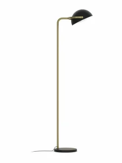 Lattiavalaisimet<Design by Grönlund Pivo-lattiavalaisin, 154 cm BLACK / BRASS