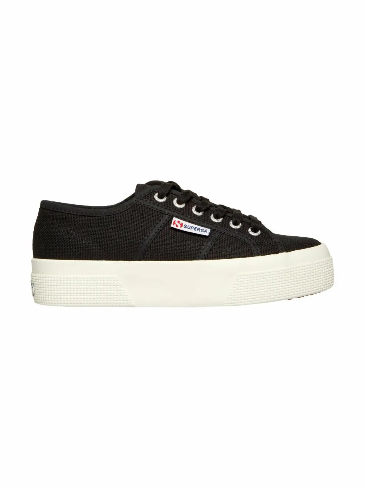 Urheilujalkineet|Tennarit & Sneakerit<Superga Platform-tennarit ADK BLACK/F AVORIO