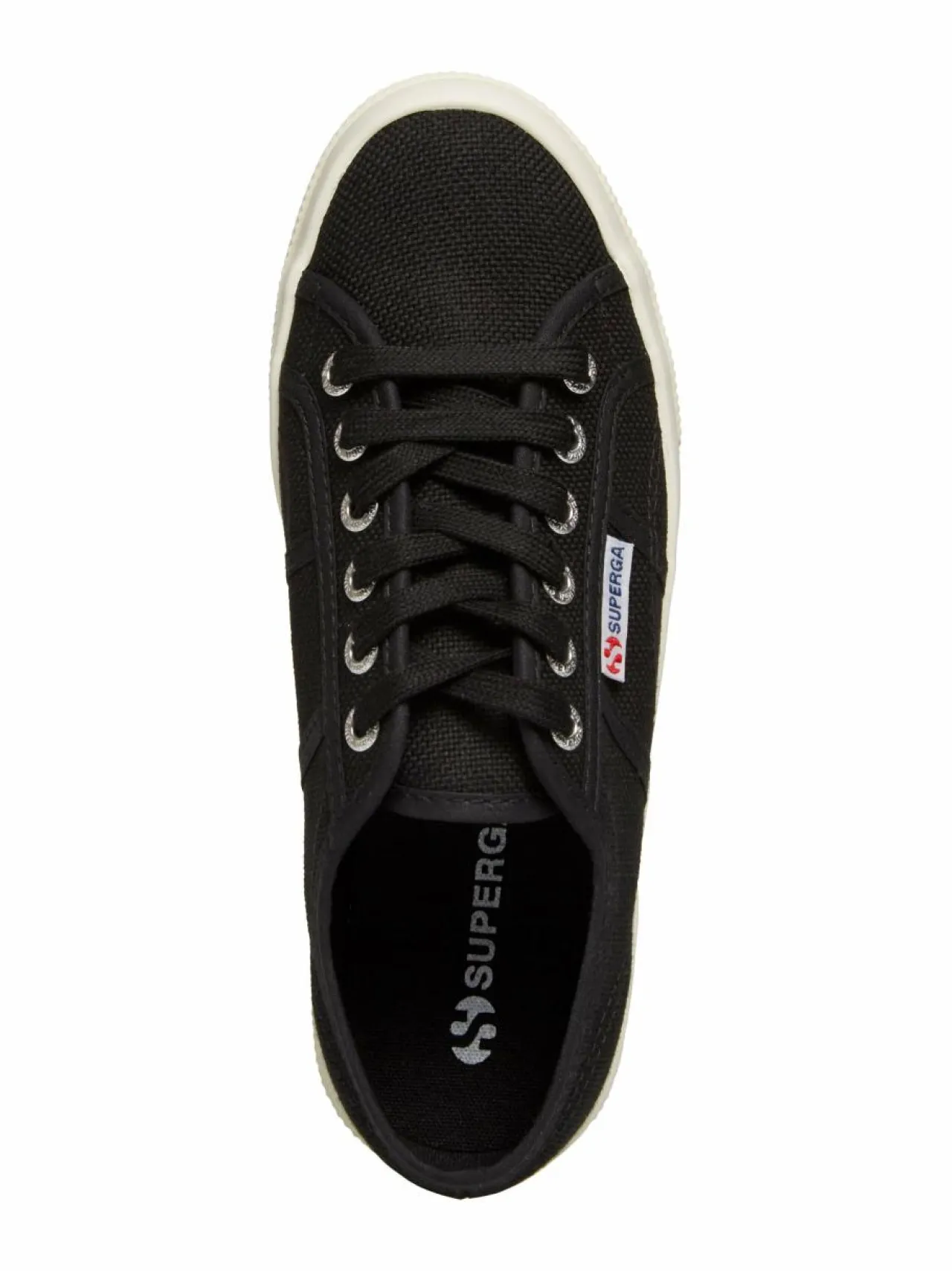 Urheilujalkineet|Tennarit & Sneakerit<Superga Platform-tennarit ADK BLACK/F AVORIO