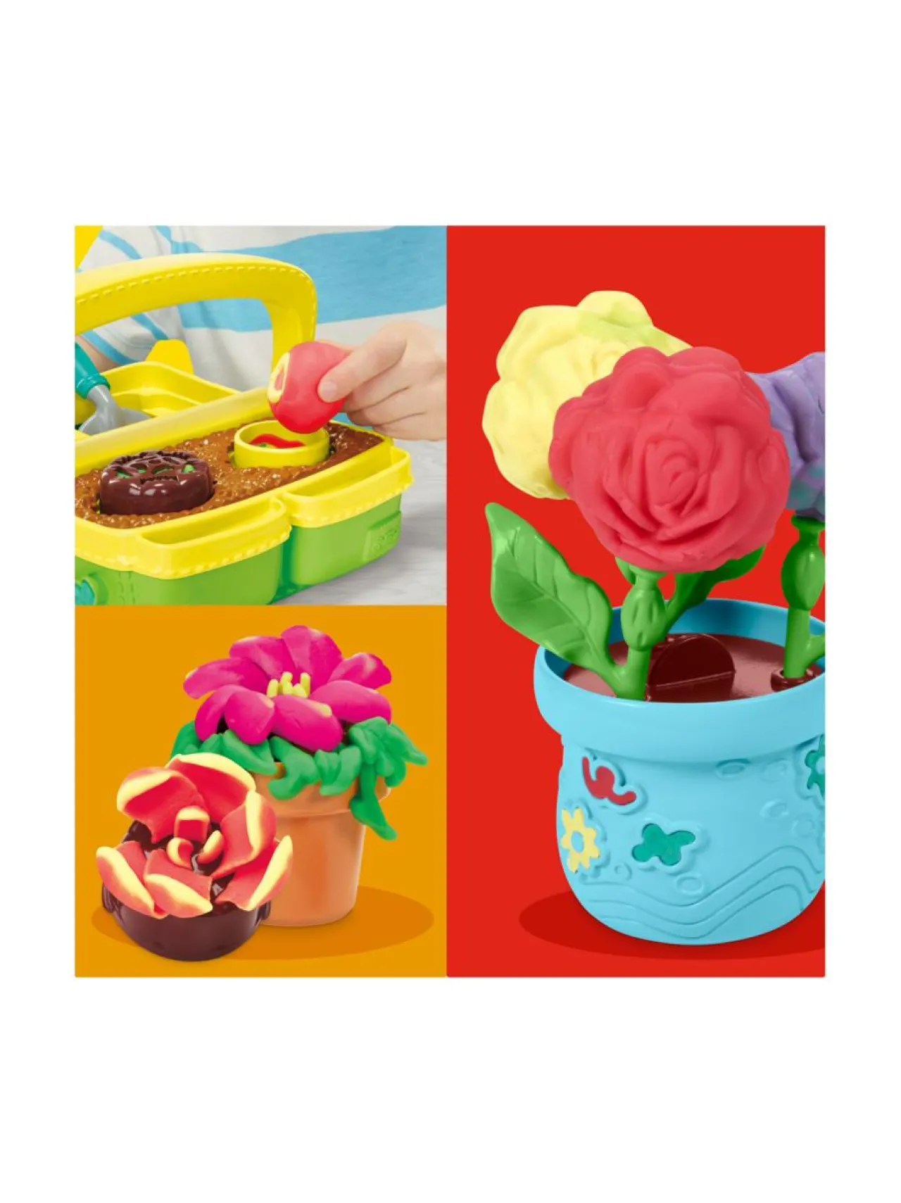 Luovuus & Oppiminen<PLAY-DOH Leikkisetti Kukkivat kukat
