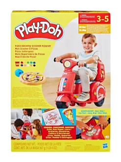 PLAY-DOH Leikkisetti Pitsalähetti skootterilla, 49 cm^ Luovuus & Oppiminen