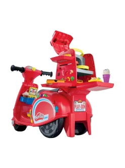 PLAY-DOH Leikkisetti Pitsalähetti skootterilla, 49 cm^ Luovuus & Oppiminen