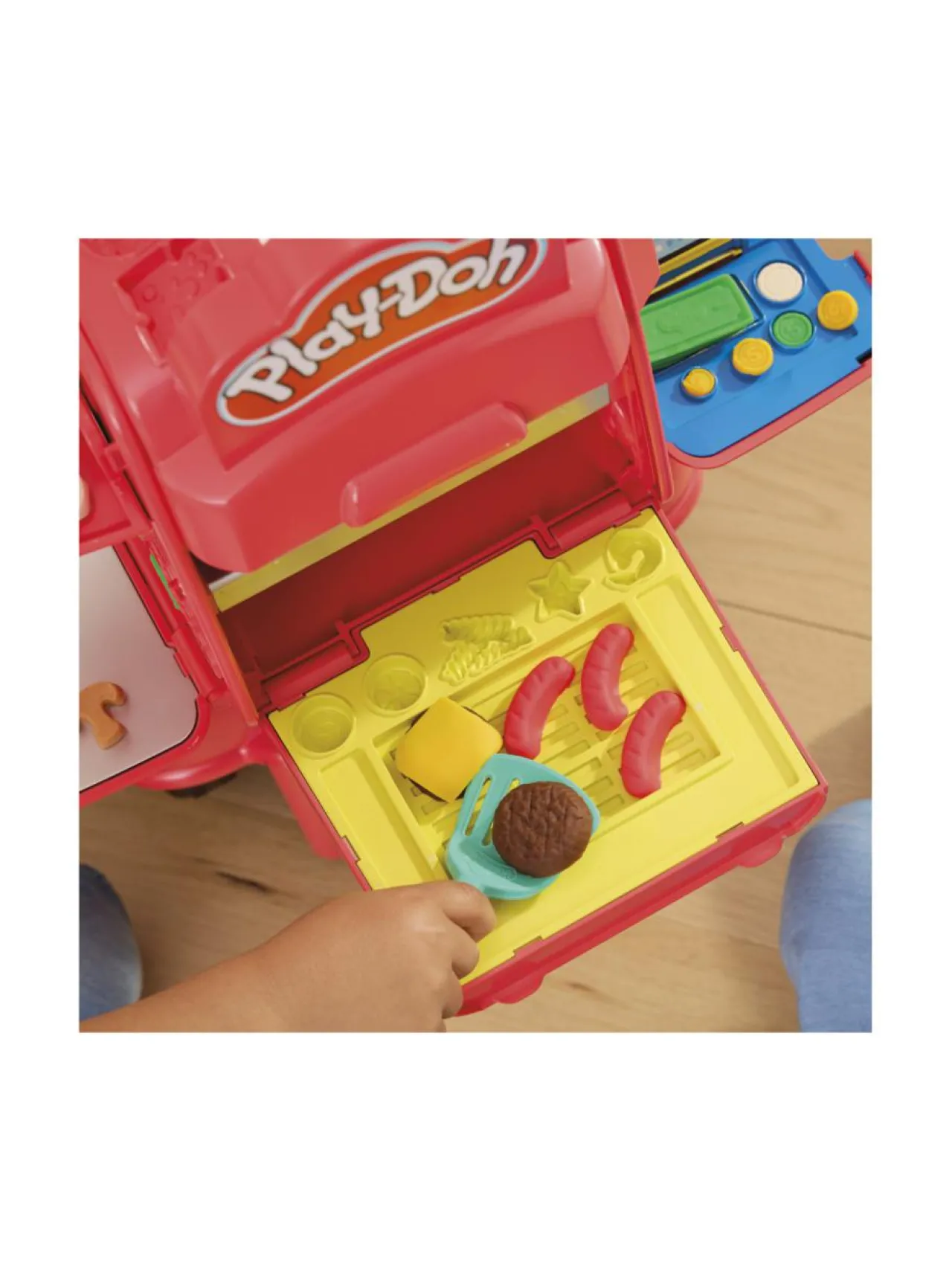 PLAY-DOH Leikkisetti Pitsalähetti skootterilla, 49 cm^ Luovuus & Oppiminen