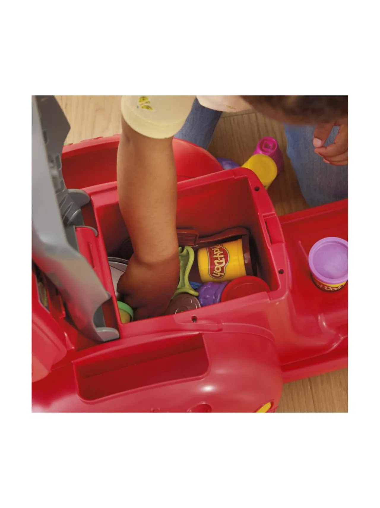 PLAY-DOH Leikkisetti Pitsalähetti skootterilla, 49 cm^ Luovuus & Oppiminen