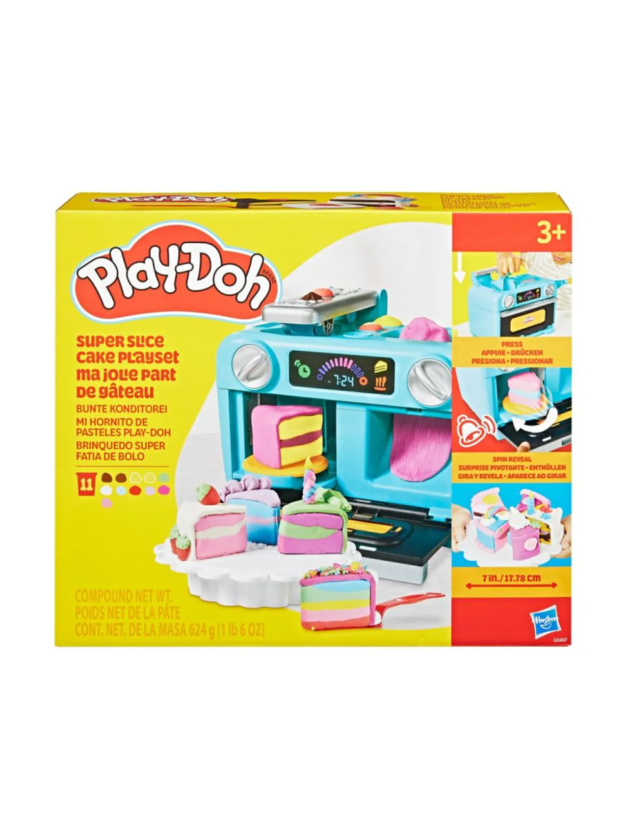 Luovuus & Oppiminen<PLAY-DOH leikkisetti Supertäytekakku