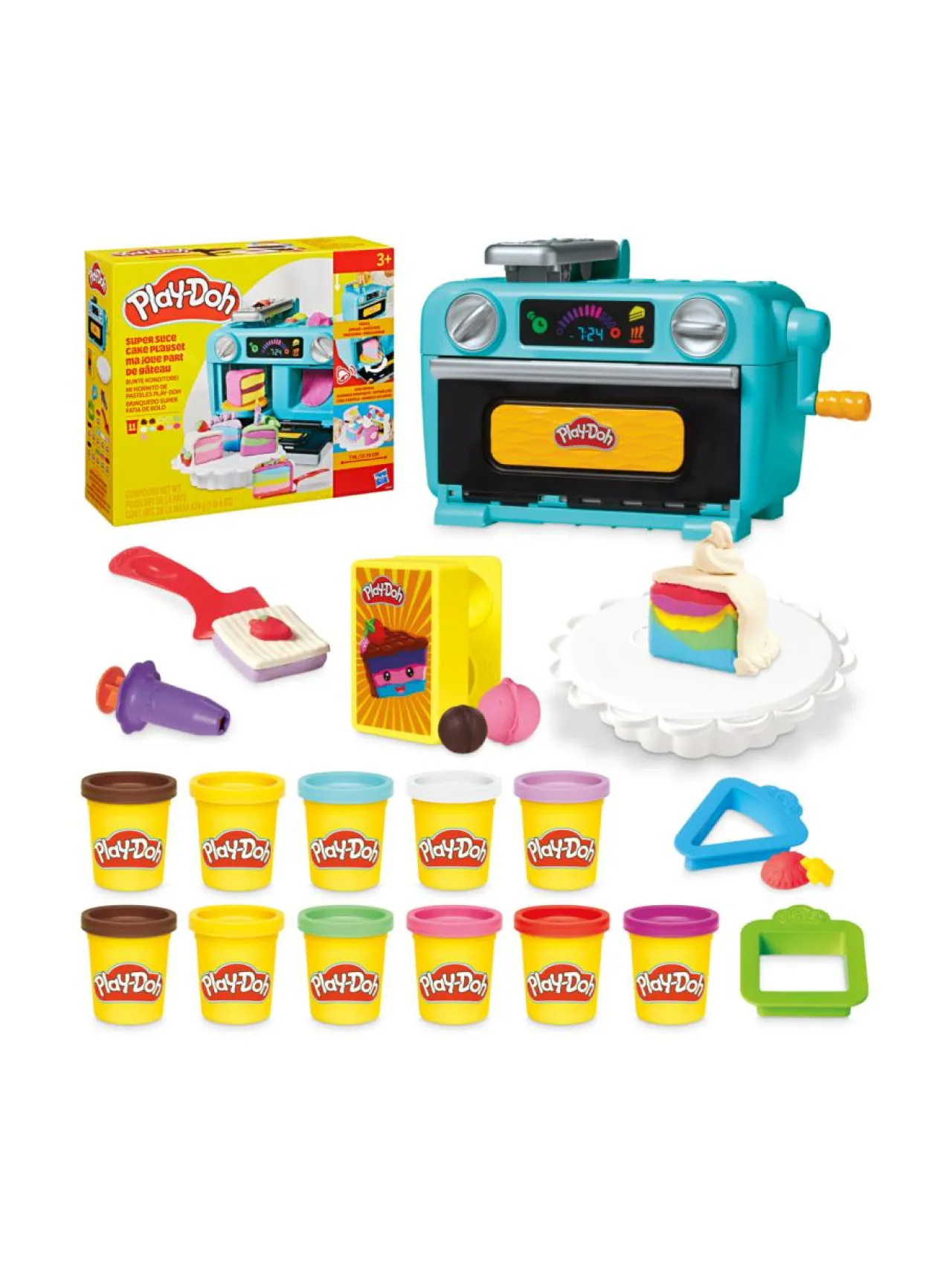 Luovuus & Oppiminen<PLAY-DOH leikkisetti Supertäytekakku