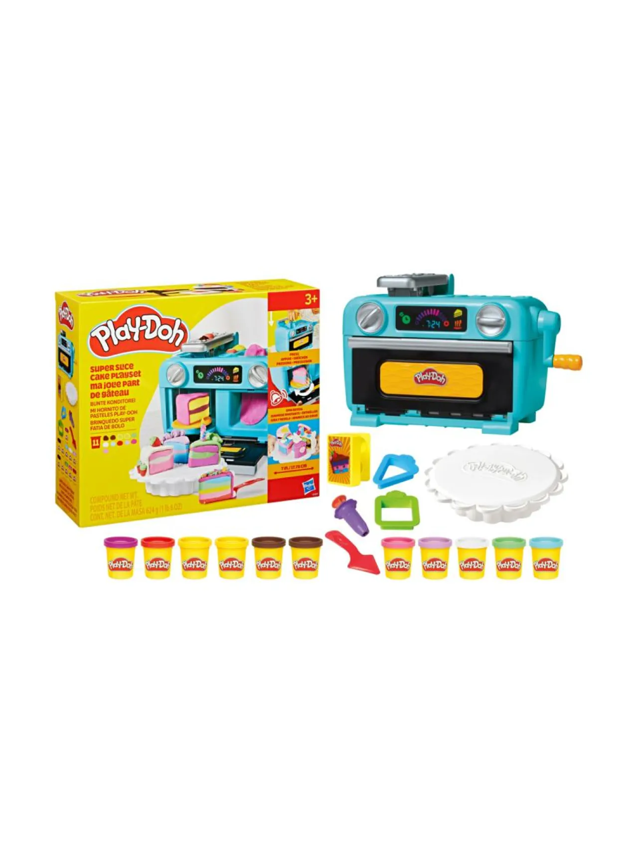 Luovuus & Oppiminen<PLAY-DOH leikkisetti Supertäytekakku