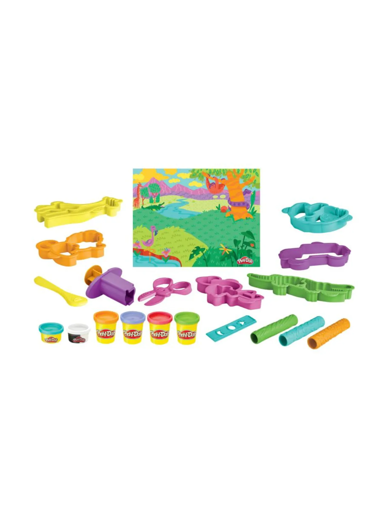 Luovuus & Oppiminen<PLAY-DOH Leikkisetti Villieläimet