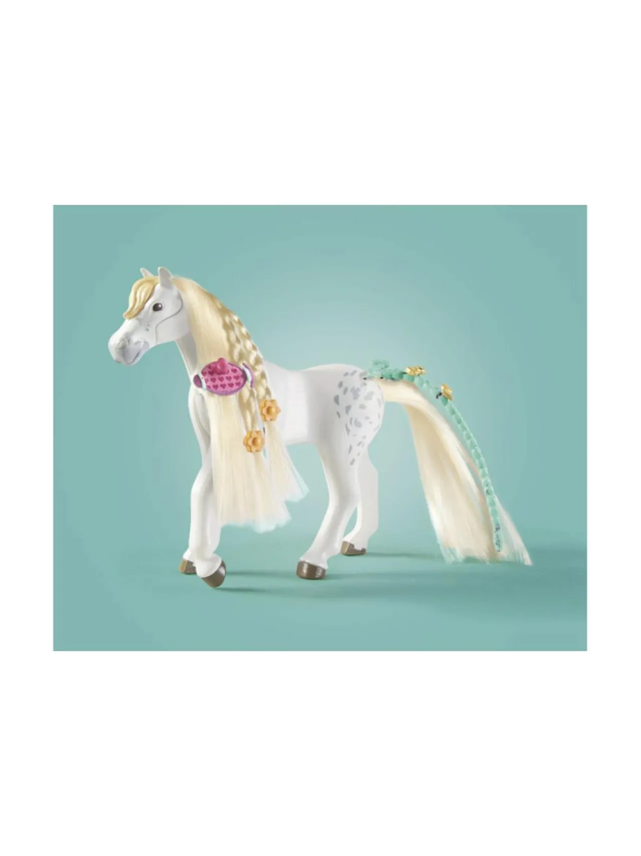 Rakennussarjat<PLAYMOBIL WORLD OF HORSES Pesupaikka Isabellan ja Lionessin kanssa 71354