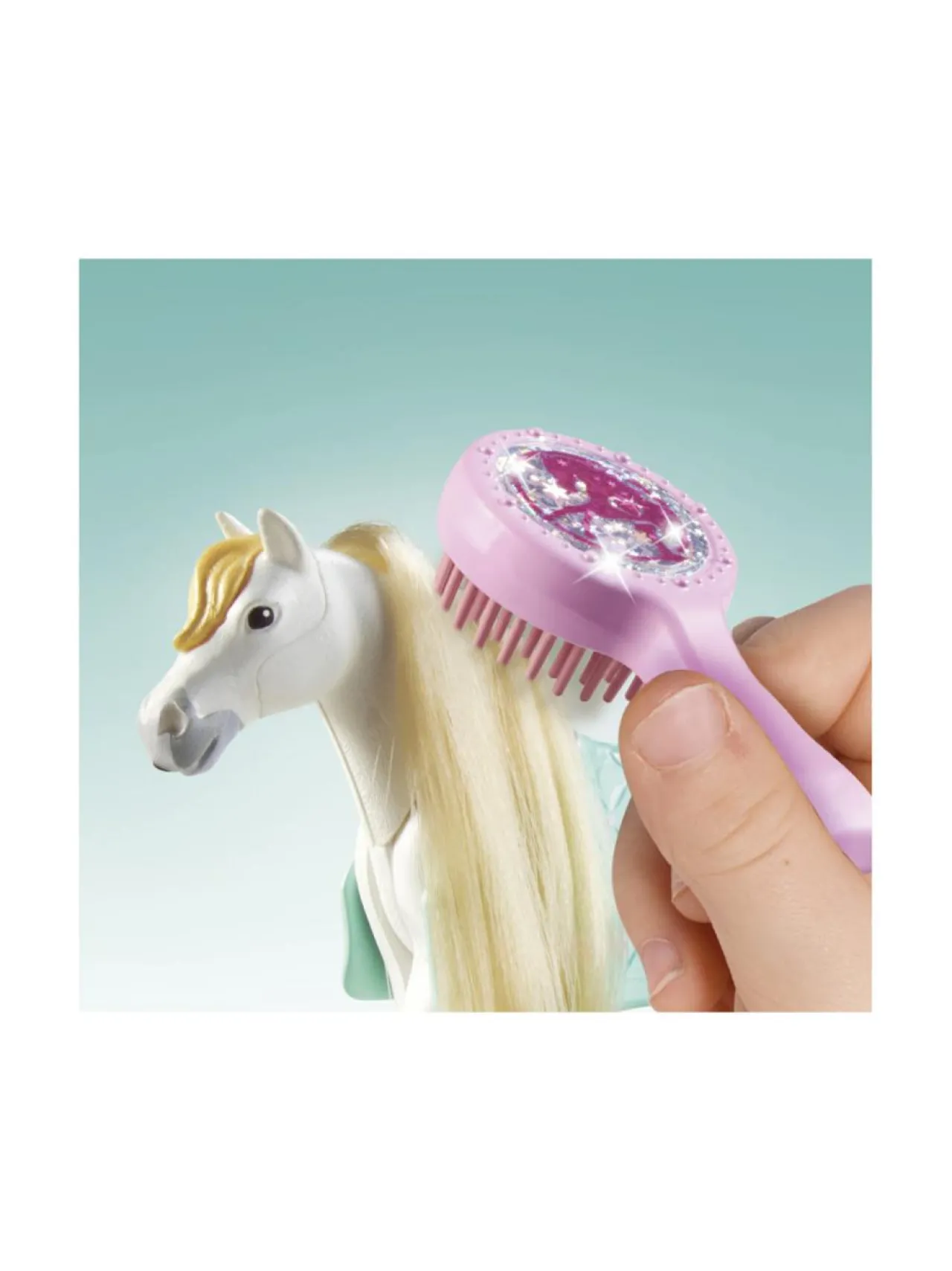 Rakennussarjat<PLAYMOBIL WORLD OF HORSES Pesupaikka Isabellan ja Lionessin kanssa 71354