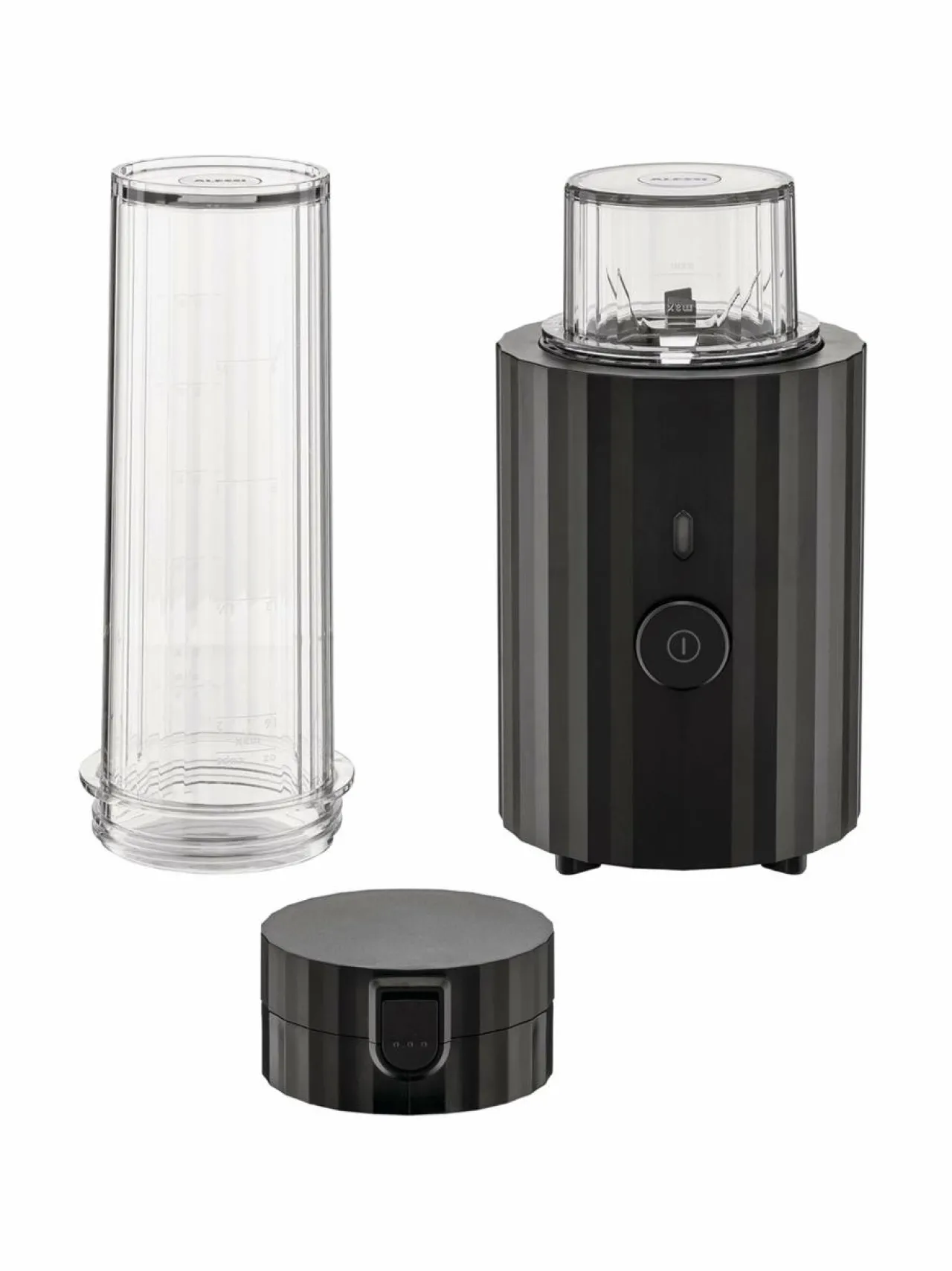 Vatkaimet & Sekoittimet<Alessi Plissé Personal -tehosekoitin 55 cl BLACK