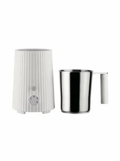 Vatkaimet & Sekoittimet<Alessi Plissé-maidonvaahdotin W WHITE