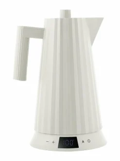 Kahvin- & Vedenkeittimet<Alessi Plissé-vedenkeitin lämpötilansäädöllä 1,7 l W WHITE