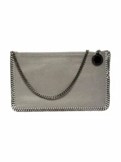 Pikkulaukut<Stella McCartney Pochette Shaggy -olkalaukku 1220 LIGHT GREY