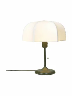 Pöytävalaisimet<Ferm Living Poem-pöytävalaisin WHITE/GRASS GREEN