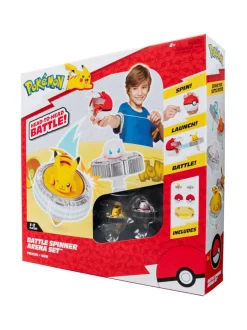 Figuurit & Interaktiiviset Lelut<POKEMON Taisteluareenasetti, 2 spinneriä