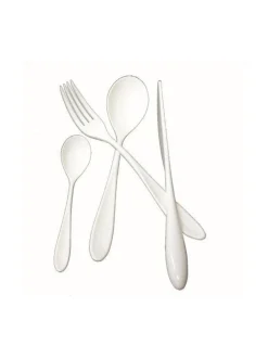 Aterimet & Tarjoiluvälineet<Mepra Policarbonato-aterinsetti 24 osaa PORCELAIN