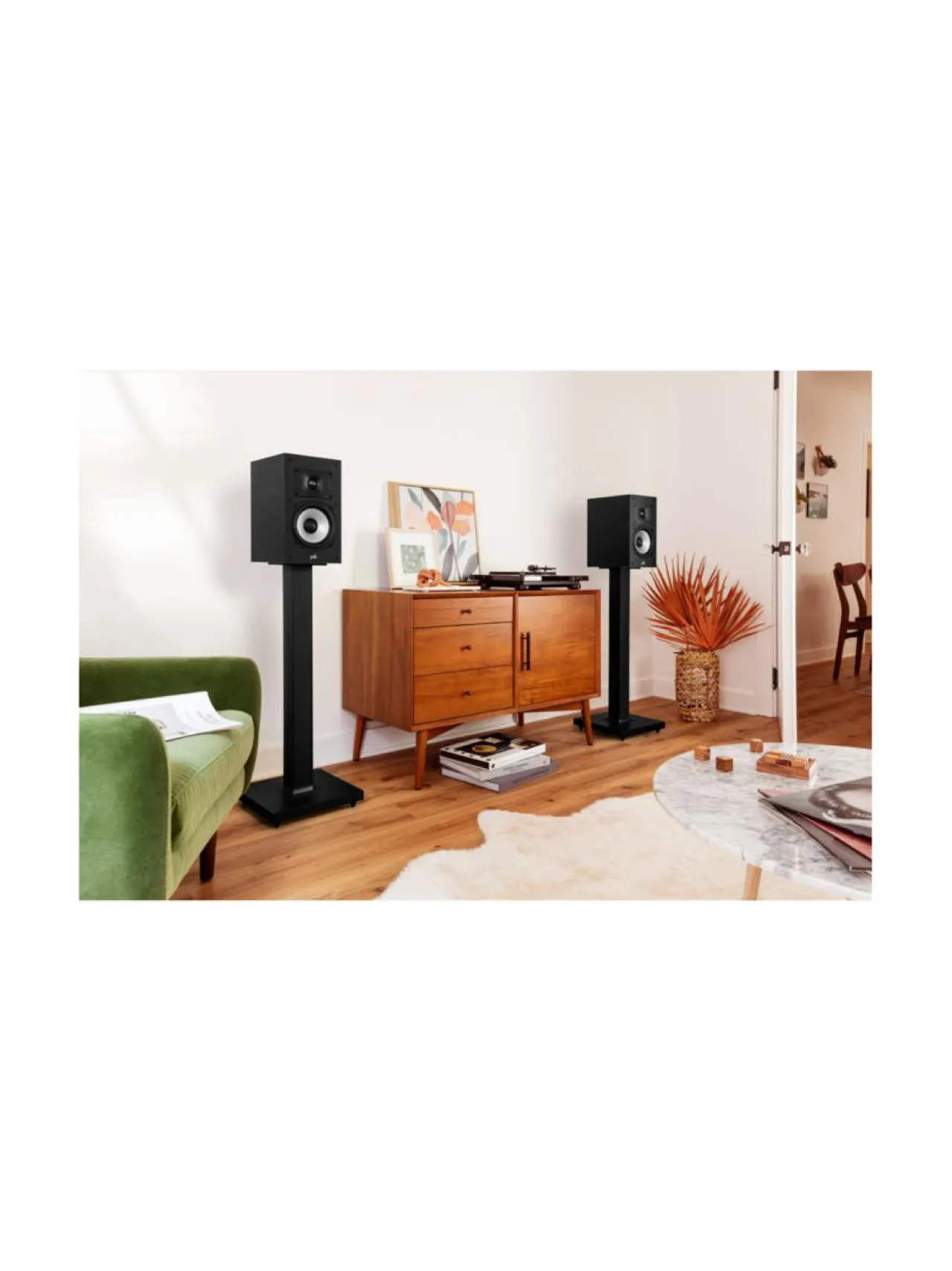 Audio<Polk Audio MXT20 hyllykaiuttimet, musta