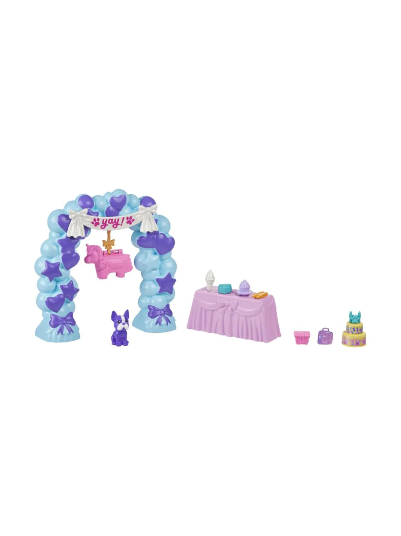 Nuket & Nuken Tarvikkeet<POLLY POCKET syntymäpäiväjuhlasetti