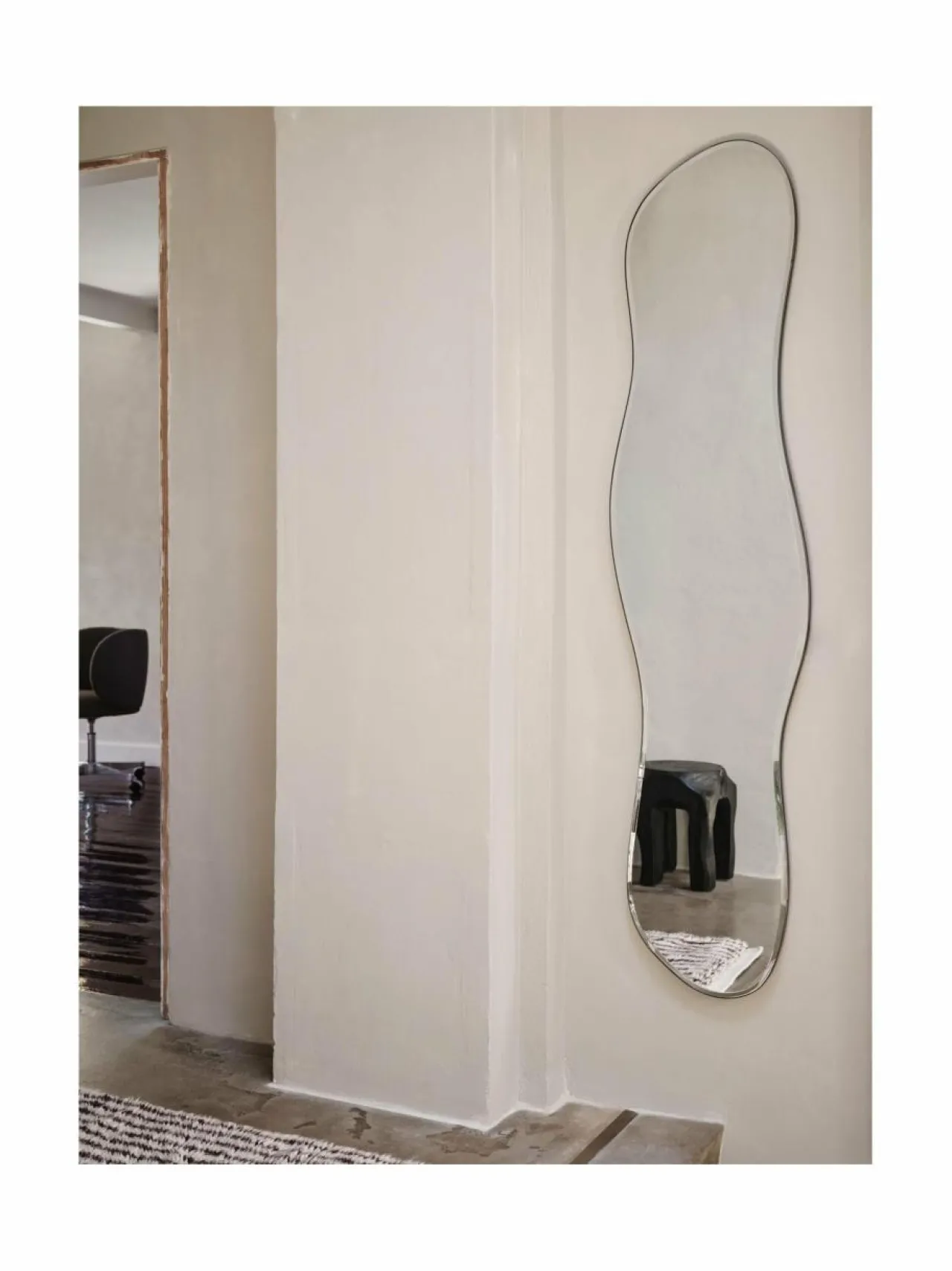 Ferm Living Pond Mirror -kokovartalopeili^ Peilit, Kellot & Kehykset