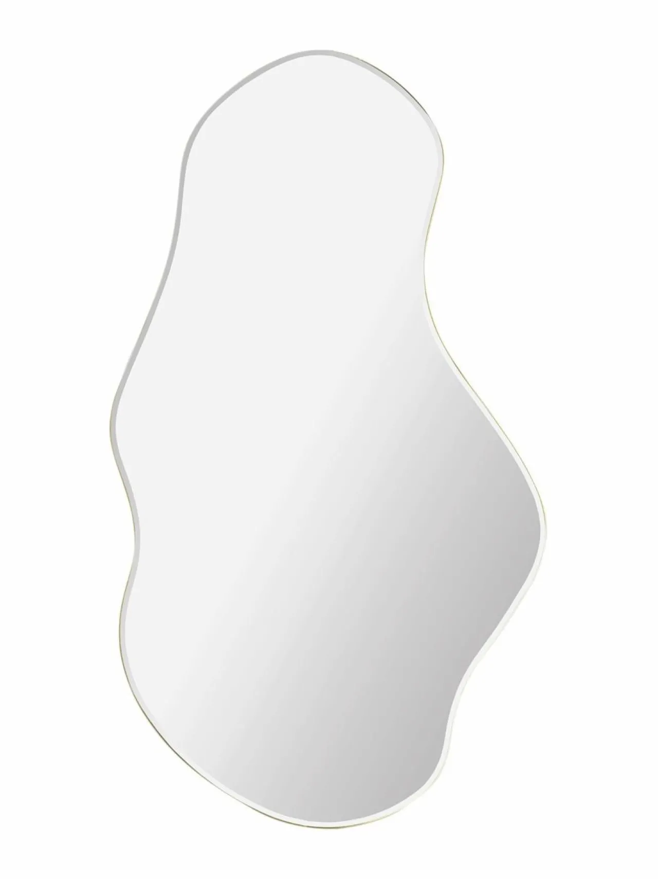 Peilit, Kellot & Kehykset<Ferm Living Pond Mirror L -peili BRASS