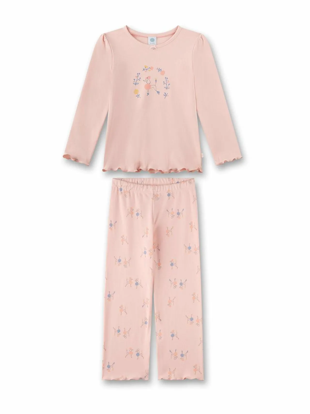 Yöasut & Kylpytakit<Sanetta Poodle-pyjama 38012 POWDER ROSE