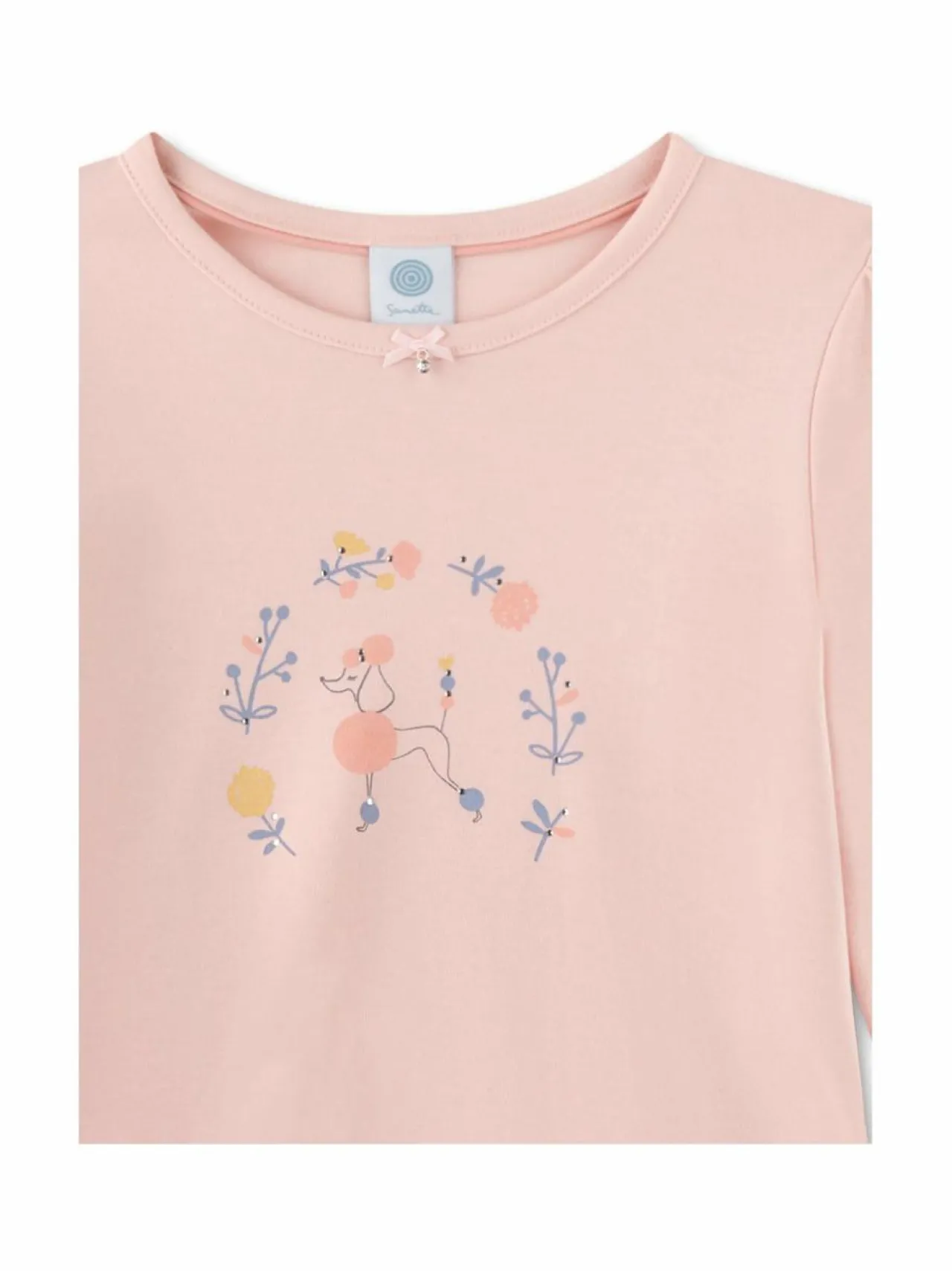 Yöasut & Kylpytakit<Sanetta Poodle-pyjama 38012 POWDER ROSE