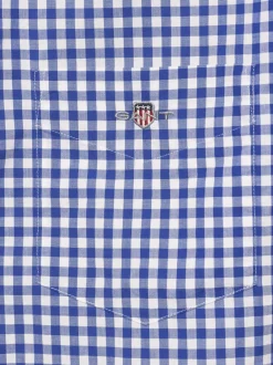 GANT Poplin Gingham Regular Fit -kauluspaita^ Paidat