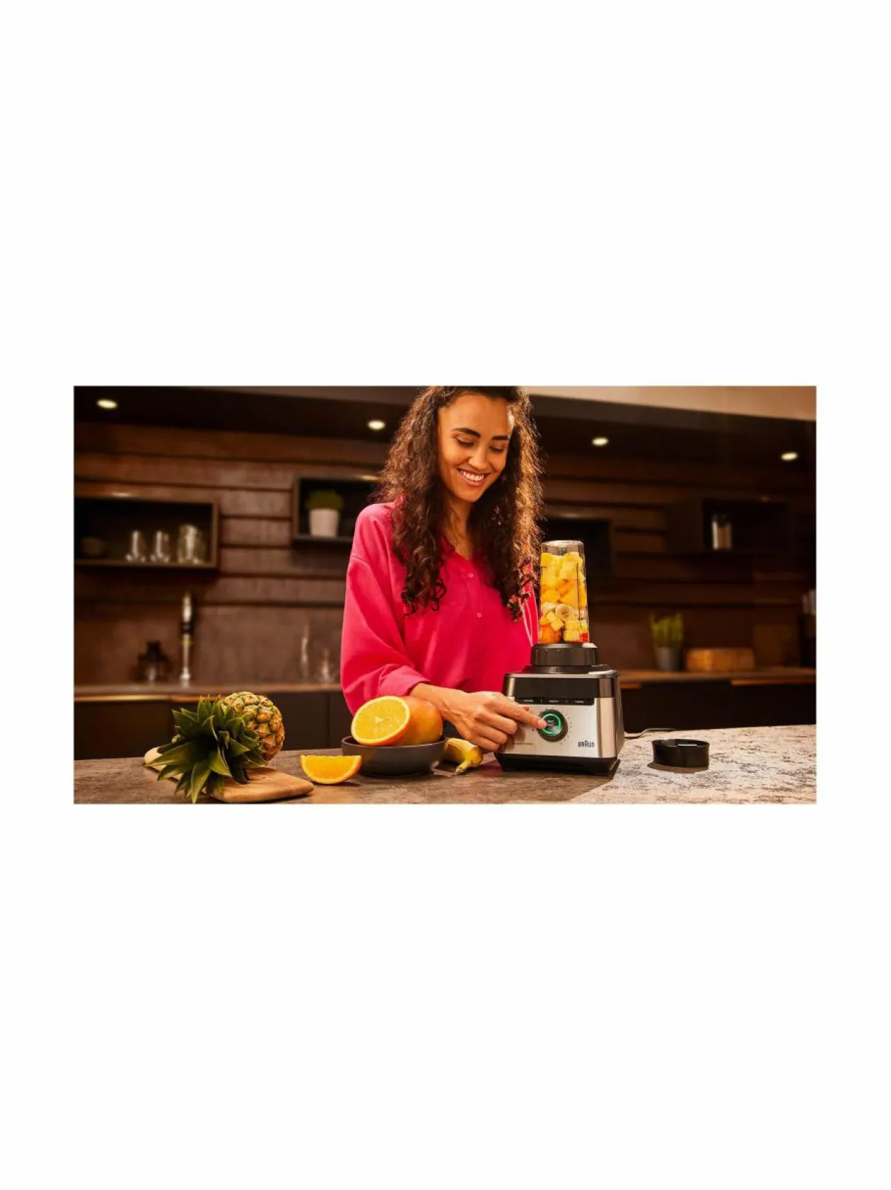 Braun PowerBlend 7 Blender -tehosekoitin + Travel-muki^ Vatkaimet & Sekoittimet