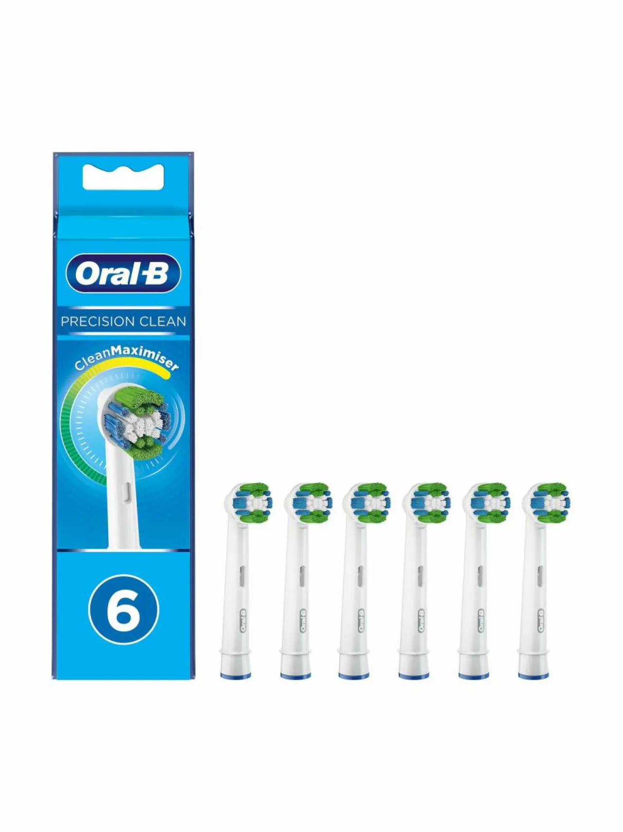 Oral-B Precision Clean CleanMaximiser -vaihtoharjat 6 kpl^ Hampaidenhoito