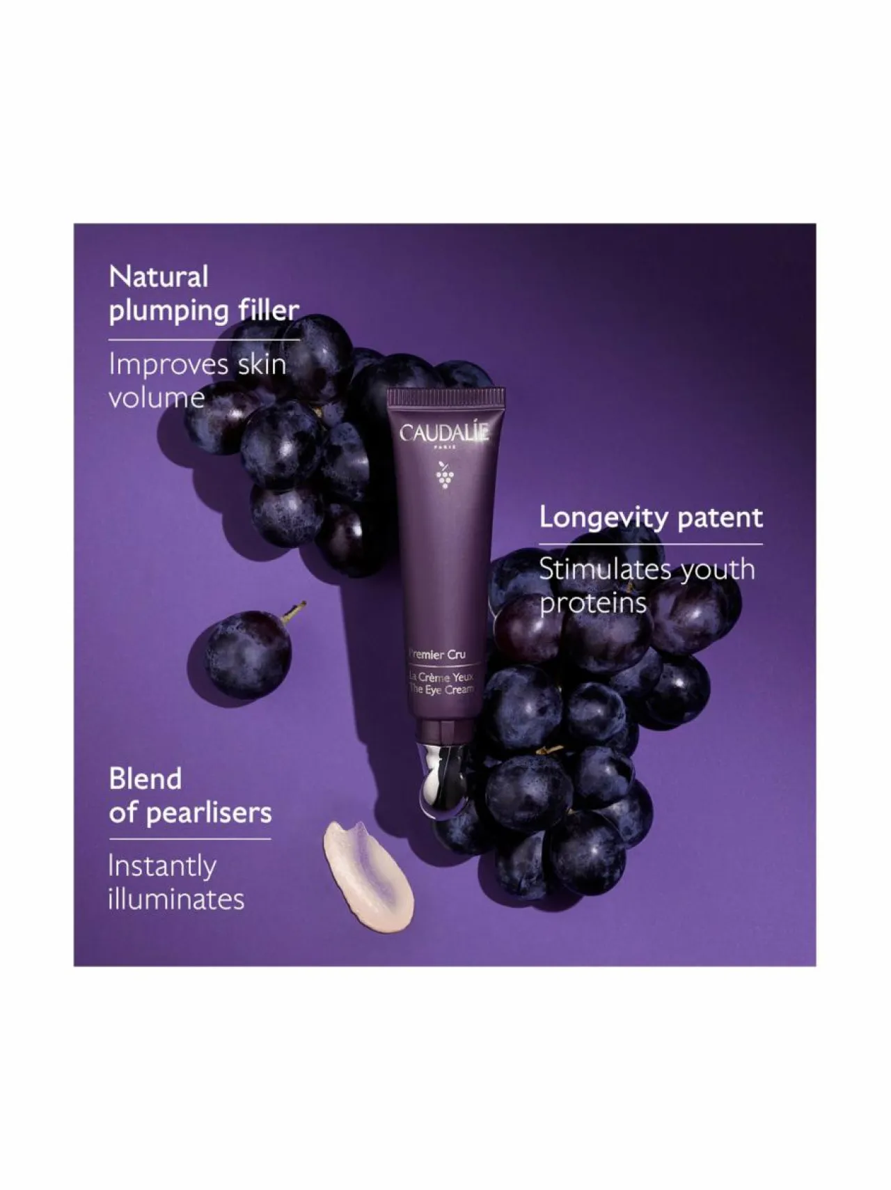 Kasvojenhoito<Caudalie Premier Cru The Eye Cream -silmänympärysvoide
