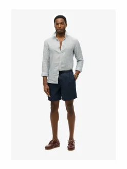 Uimahousut<Superdry Premium Emb 17 -uimashortsit 09S NAUTICAL NAVY