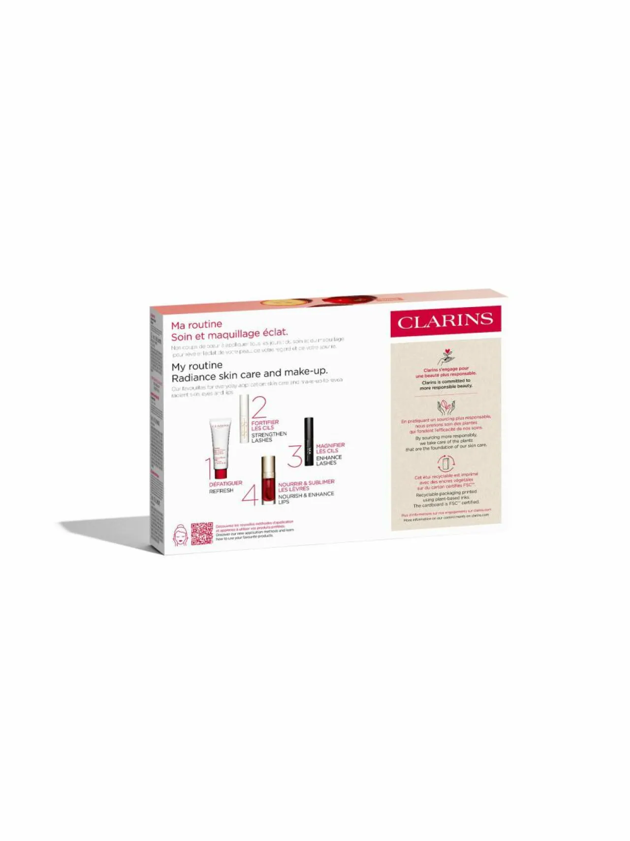 Meikkipakkaukset<Clarins Premium Valentine -kosmetiikkapakkaus
