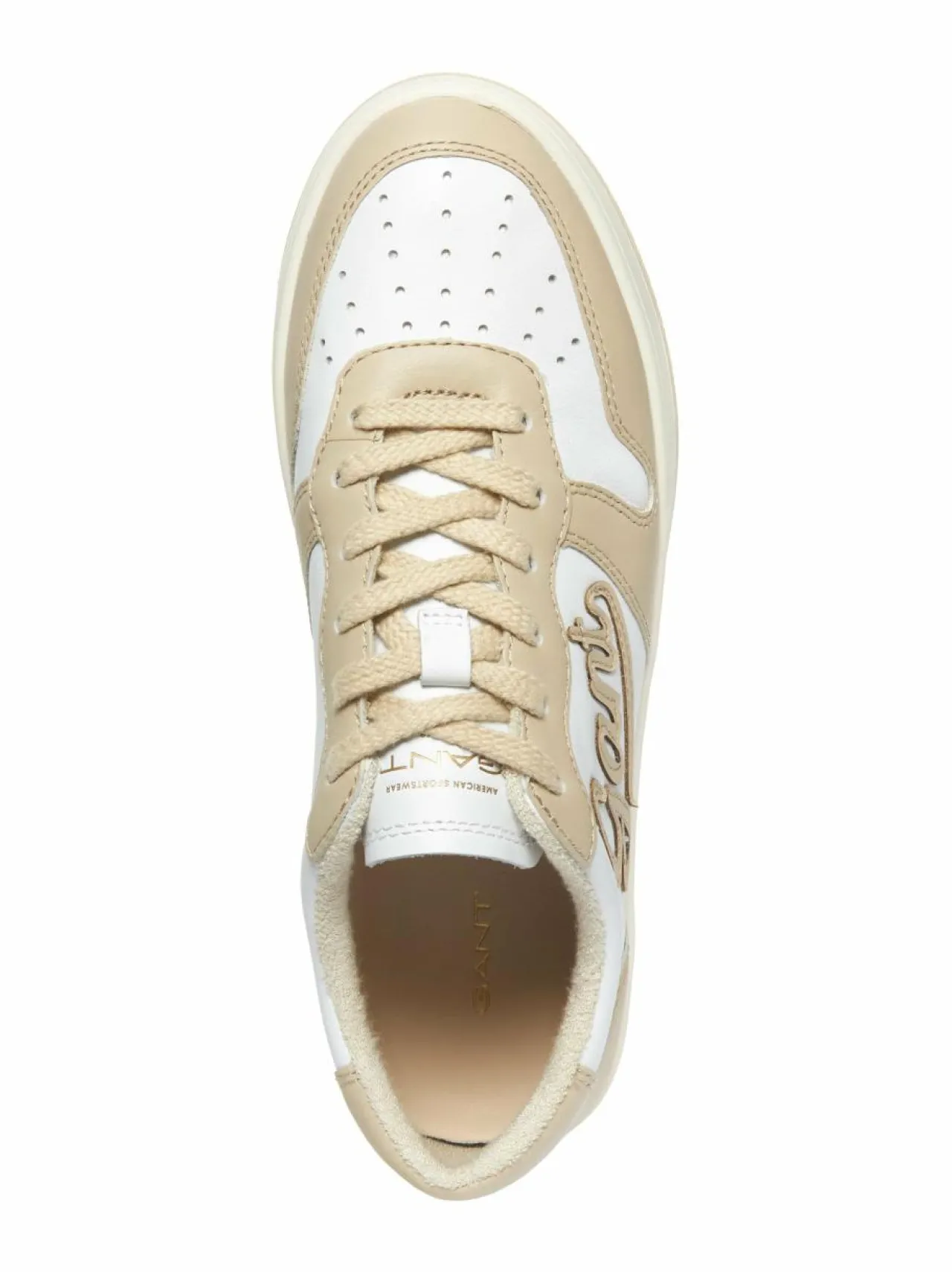 Tennarit & Sneakerit|Urheilujalkineet<GANT Prepla-nahkasneakerit 130 CREAM