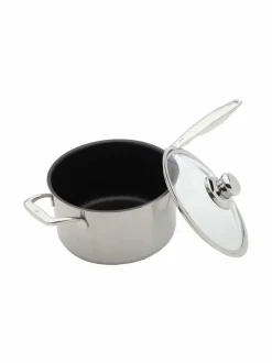 Swiss Diamond Prestige Clad -kasari ja lasikansi ø 20 cm^ Keitto- & Paistoastiat