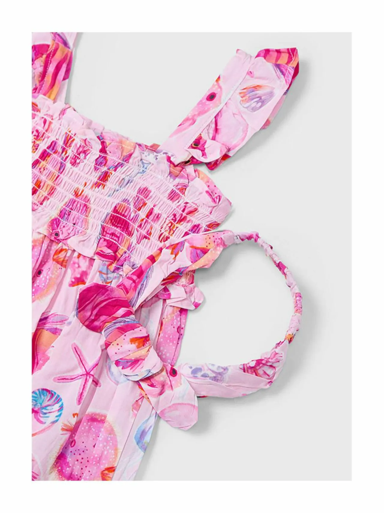 Mekot & Hameet<Mayoral Printtimekko MAGENTA 46
