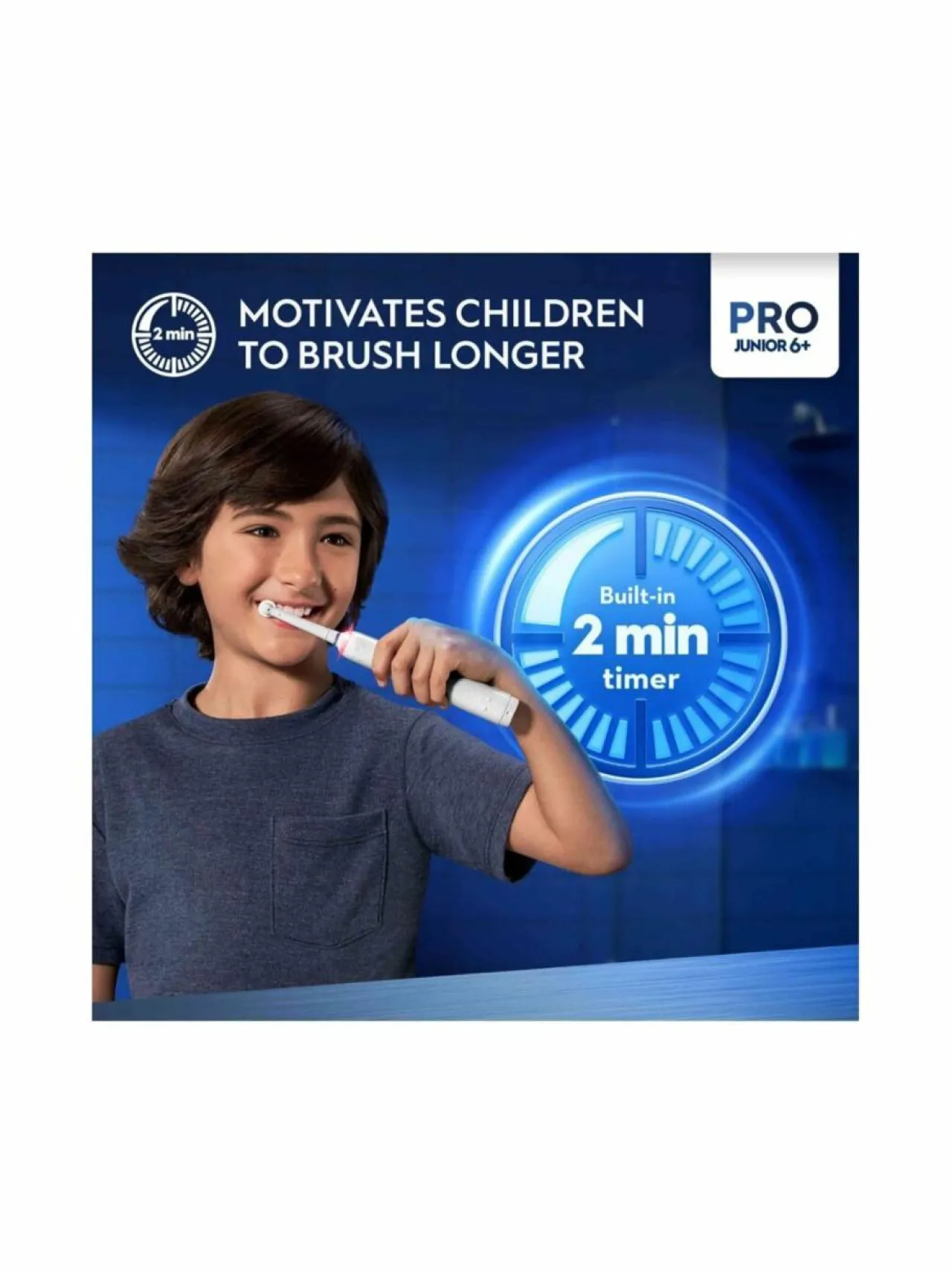 Oral-B PRO3 Junior Frozen -sähköhammasharja^ Hampaidenhoito