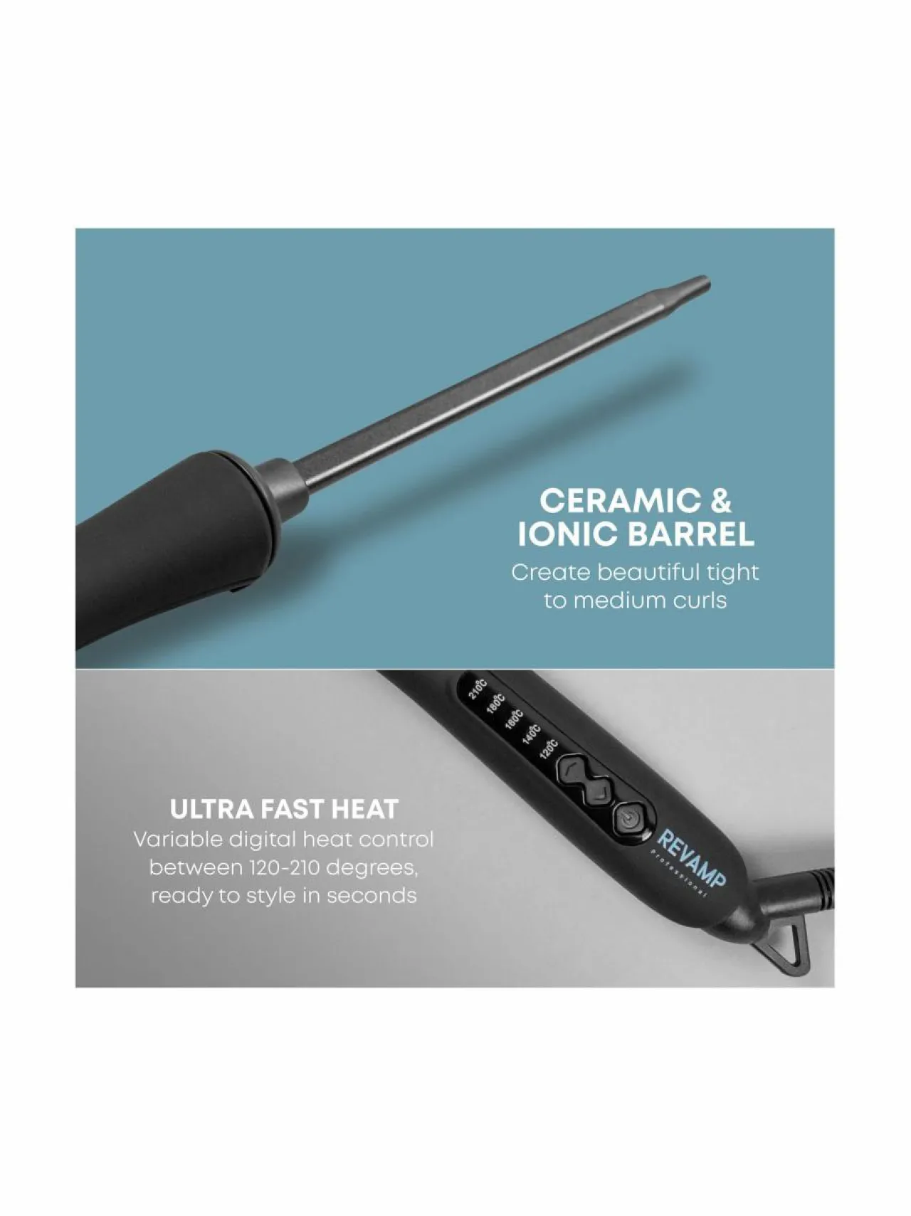 Revamp Progloss Tight -kiharrin^ Hiustenhoitolaitteet|Hiustenhoito