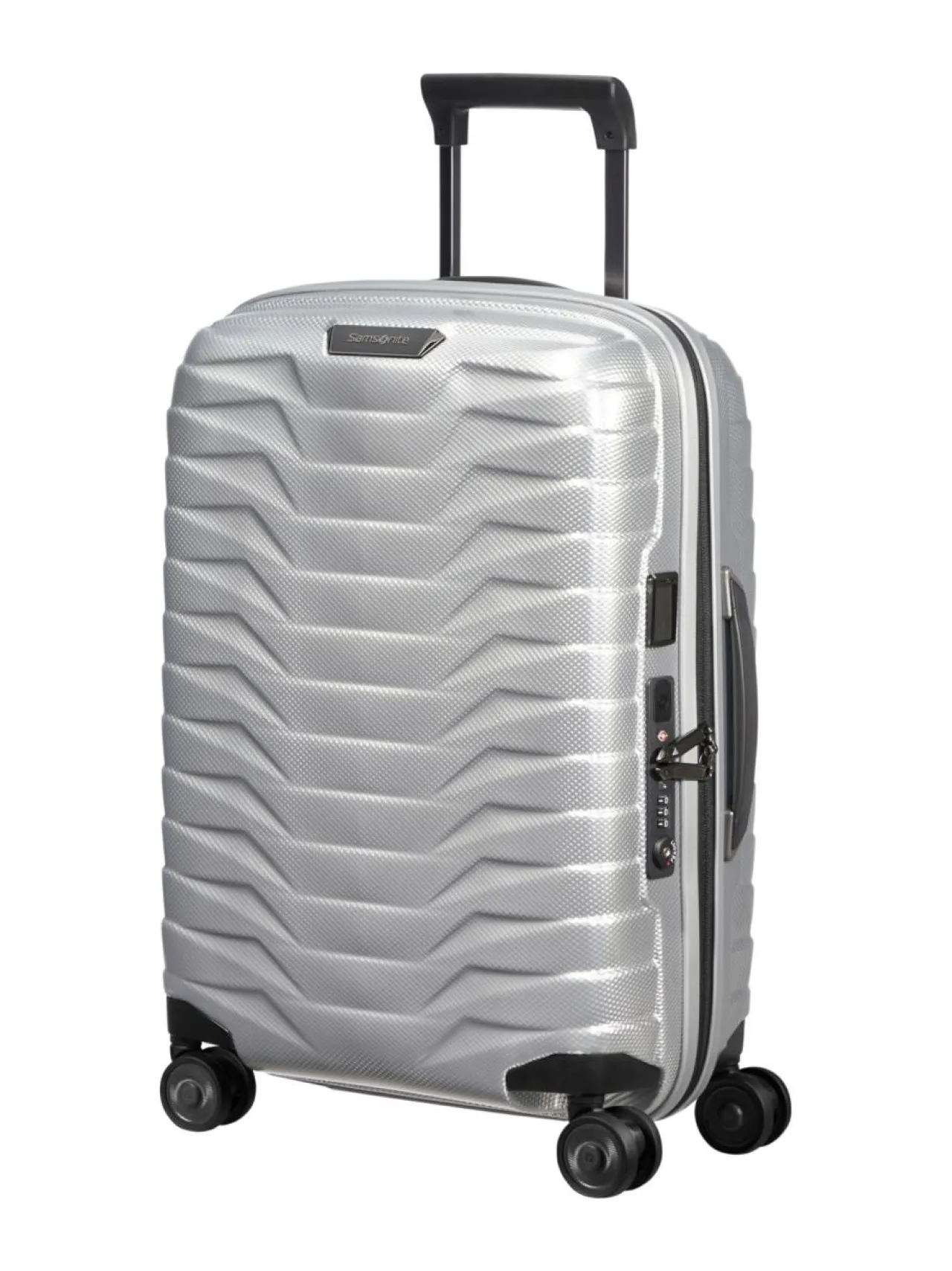 Matkalaukut & Tarvikkeet<Samsonite PROXIS SPINNER 55/20 EXP SILVER