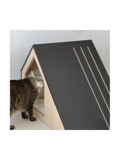 Pedit Ja Makuualustat<Studio Animaux Puinen lemmikkitalo - Epäsymmetrinen
