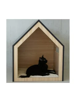 Pedit Ja Makuualustat<Studio Animaux Puinen lemmikkitalo - Symmetrinen