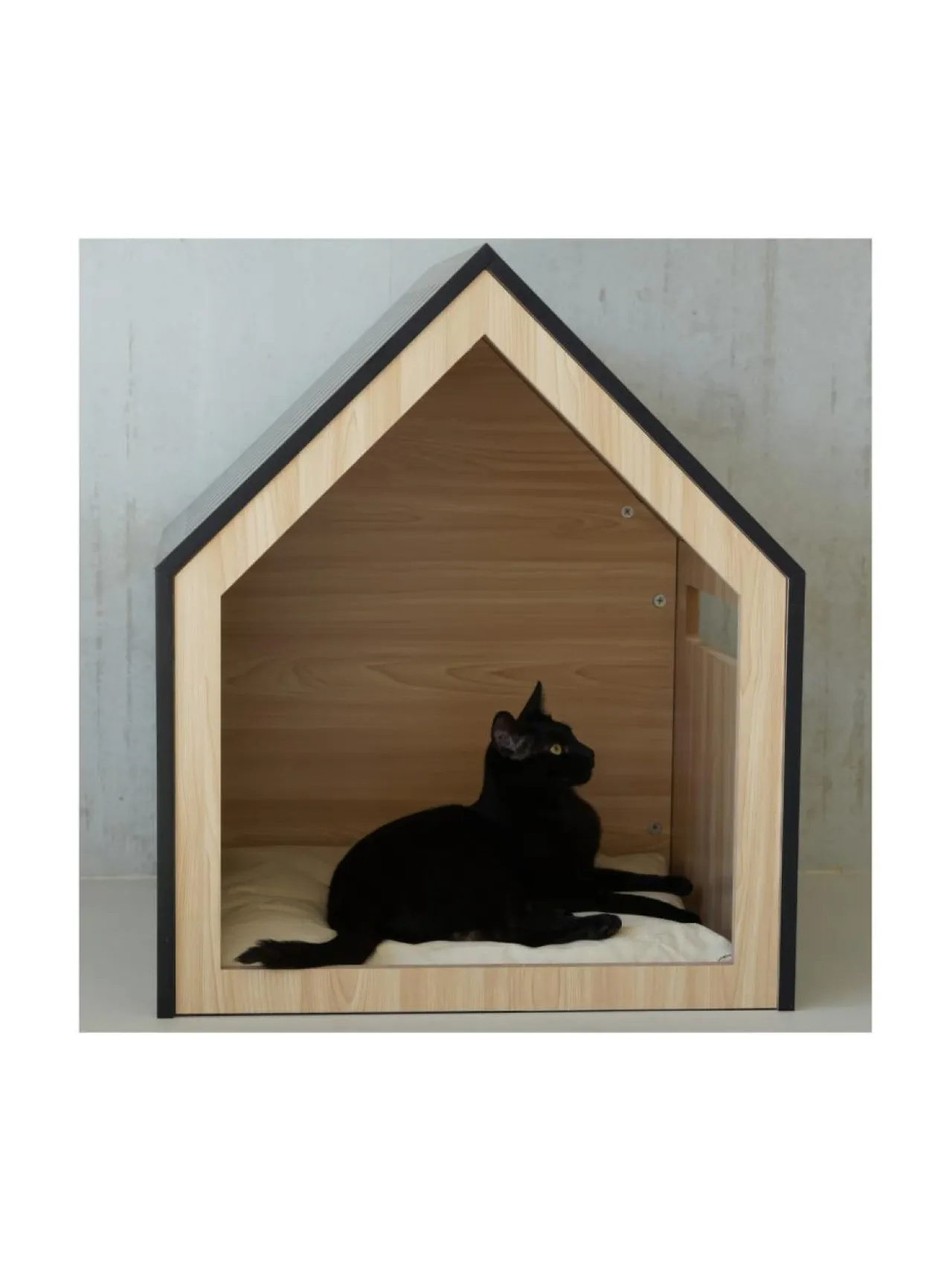 Pedit Ja Makuualustat<Studio Animaux Puinen lemmikkitalo - Symmetrinen