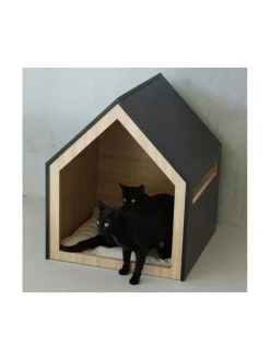 Pedit Ja Makuualustat<Studio Animaux Puinen lemmikkitalo - Symmetrinen