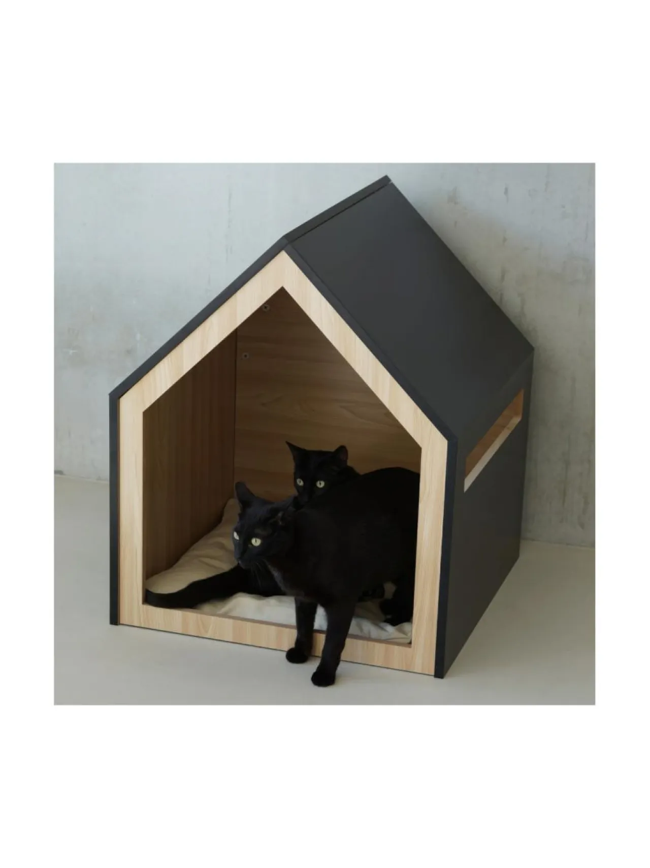 Pedit Ja Makuualustat<Studio Animaux Puinen lemmikkitalo - Symmetrinen