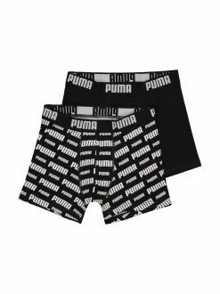 Alusvaatteet<Puma Boys -bokserit 2-pack 001 BLACK
