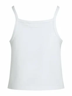 Paidat<Calvin Klein Kids Punto Strap -toppi YAF BRIGHT WHITE